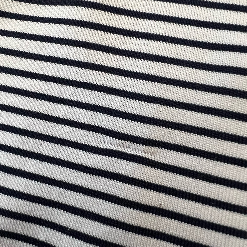 Greyson Black and White Striped Polo Shirt - Picture 7 of 7